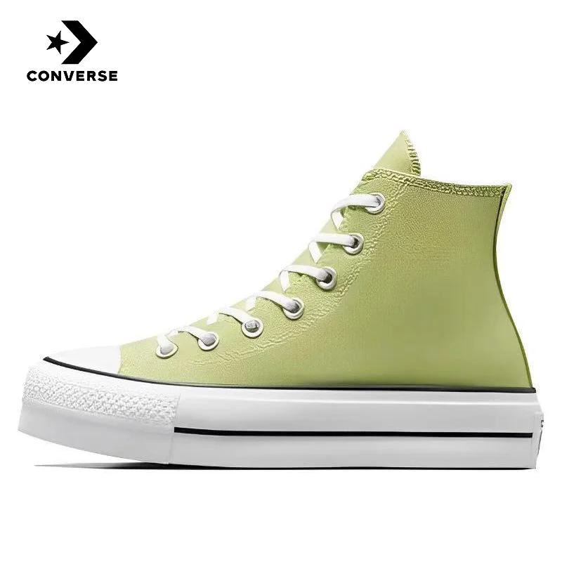thumbnail image 1 of Converse Chuck Taylor All Star Zapatillas de lona de corte alto antideslizantes y resistentes al desgaste para hombres y mujeres, 1 of 5