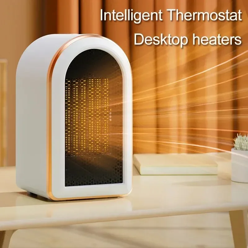 Office Desktop 1200W Electric Heater Portable Fan Heaters 220V PTC Ceramic Room Heater Home Heaters Warmer Machine For Winter