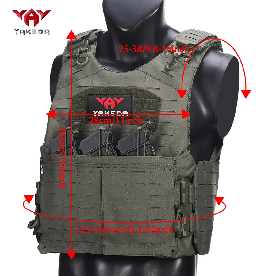 Tear Resistant Triple Bag Vest for Hunting