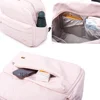 Soboba Waterproof Plaid Pink Diaper Backpack for Moms with Large Capacity and Well-Organized Space Nappy Changing Bag 5