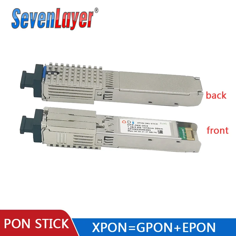PON STICK EPON GPON XPON SFP ONU Stick With MAC SC Connector pon module HGU 149