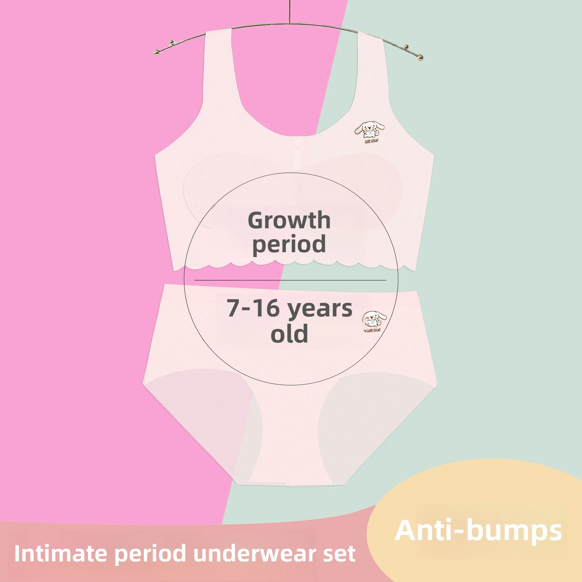 Girls Underwear Suit Junior Students Development Stage Children's ...