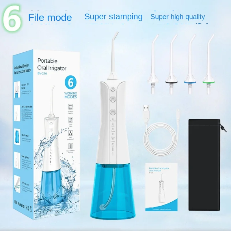 

Electric dental flusher, household cleaning, dental care, dental cleansers, portable dental floss, oral irrigator, water flosser