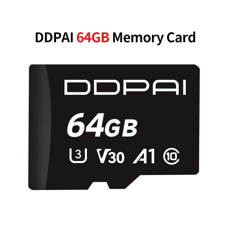 بطاقة ذاكرة لكاميرا السيارة DDPAI سعة 64 جيجابايت...