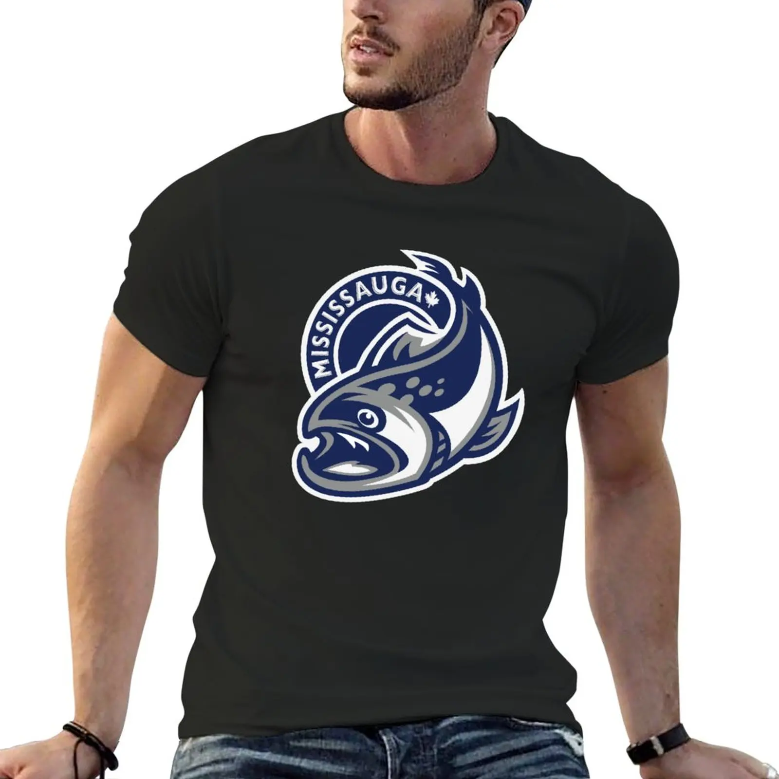 

Mississauga Steelheads T-Shirt Short sleeve tee graphic t shirts animal print shirt for boys mens cotton t shirts