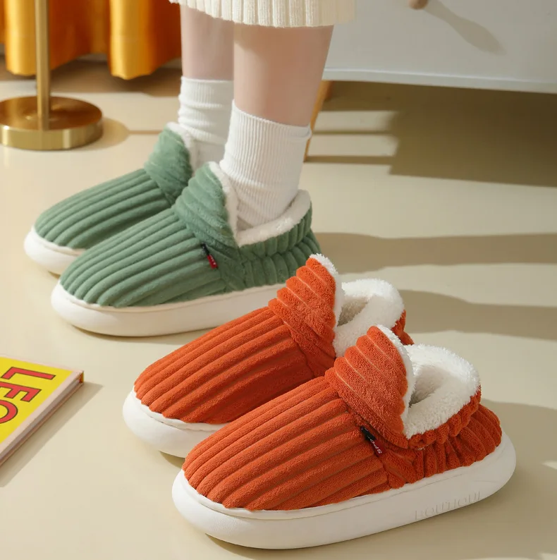 Pantuflas de invierno para hombre con forro de piel - True Deals Club