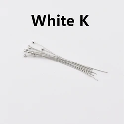 Bulk Pack of 200 Ball Head Pins - 0.5x16mm 200pcs (White K)