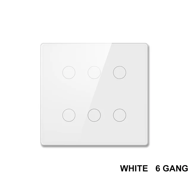 6 Gang White