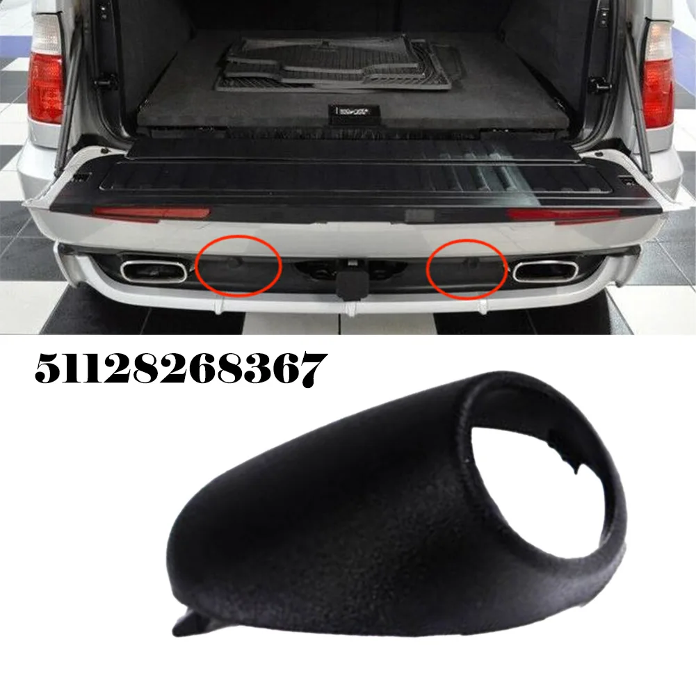 

Vehicle Black Plastic Rear Pdc Parking Sensor Outer Cover Trim For BMW X 5 E53 2000-2006 51128268367 Interior Parking Assistance