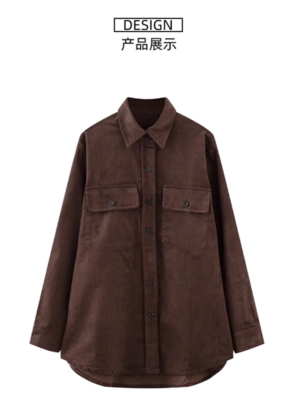 

Женская куртка PUWD 2023, зимняя модная женская Повседневная винтажная однобортная Свободная куртка с длинным рукавом для женщин, верхняя одежда