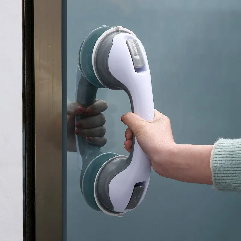 Strong Suction Cup Armrest Bathroom Prevent Falls Avoid Punching Safety Handle Elderly People's Anti-Skid Railing suction cup safety handle