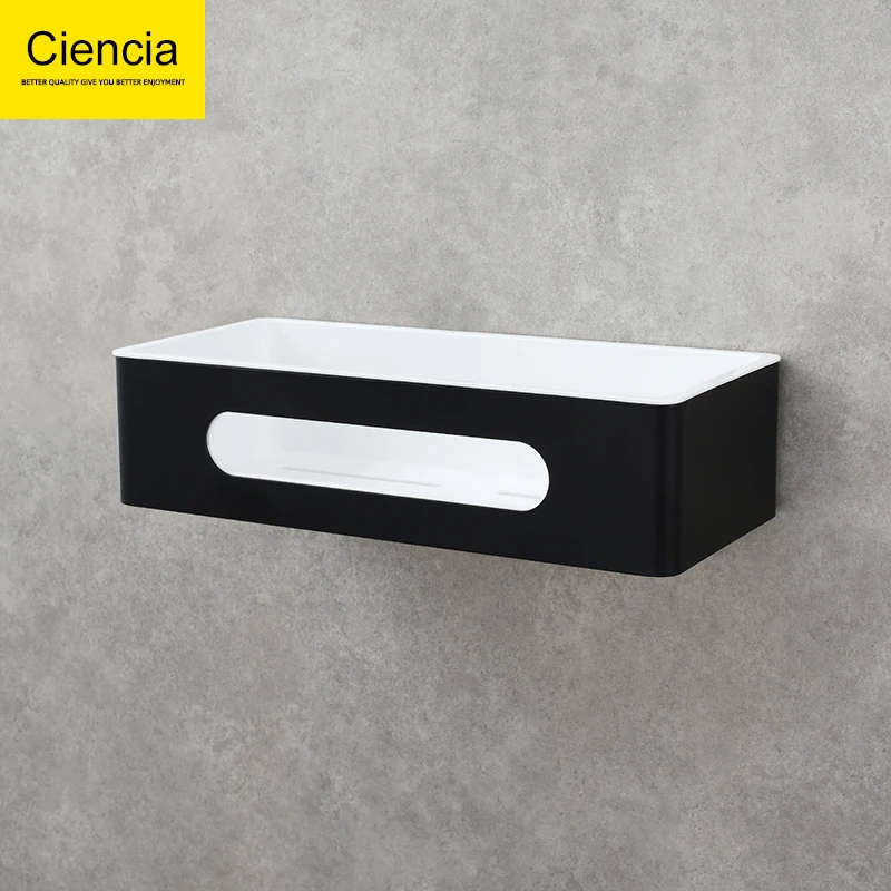 

Ciencia Corner Shelf Stainless Steel Shower Basket Wall Mounted Holder Organizer for Shampoo Rectangle Toilet Storage Rack