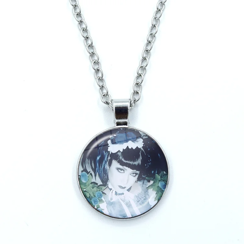 Moi Dix Mois Malice Mizer Mana Sama Glass Dome Cabochon Pendant