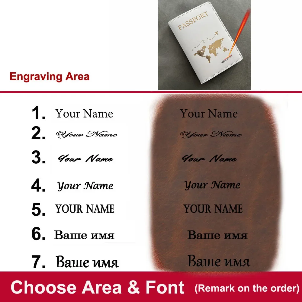 Personalized Passport Cover 6