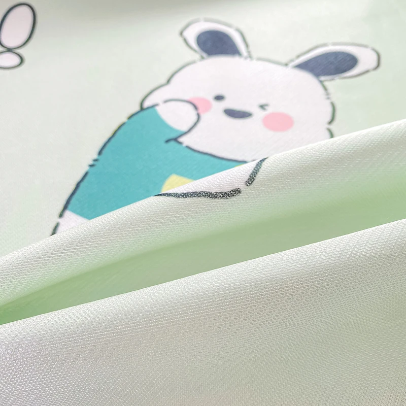 2024 Spring/summer New Printed Soft Mat Bed Hat Cartoon Cool Bed Cover Student Adult All-purpose Single Bed with Elastic Sheets 6