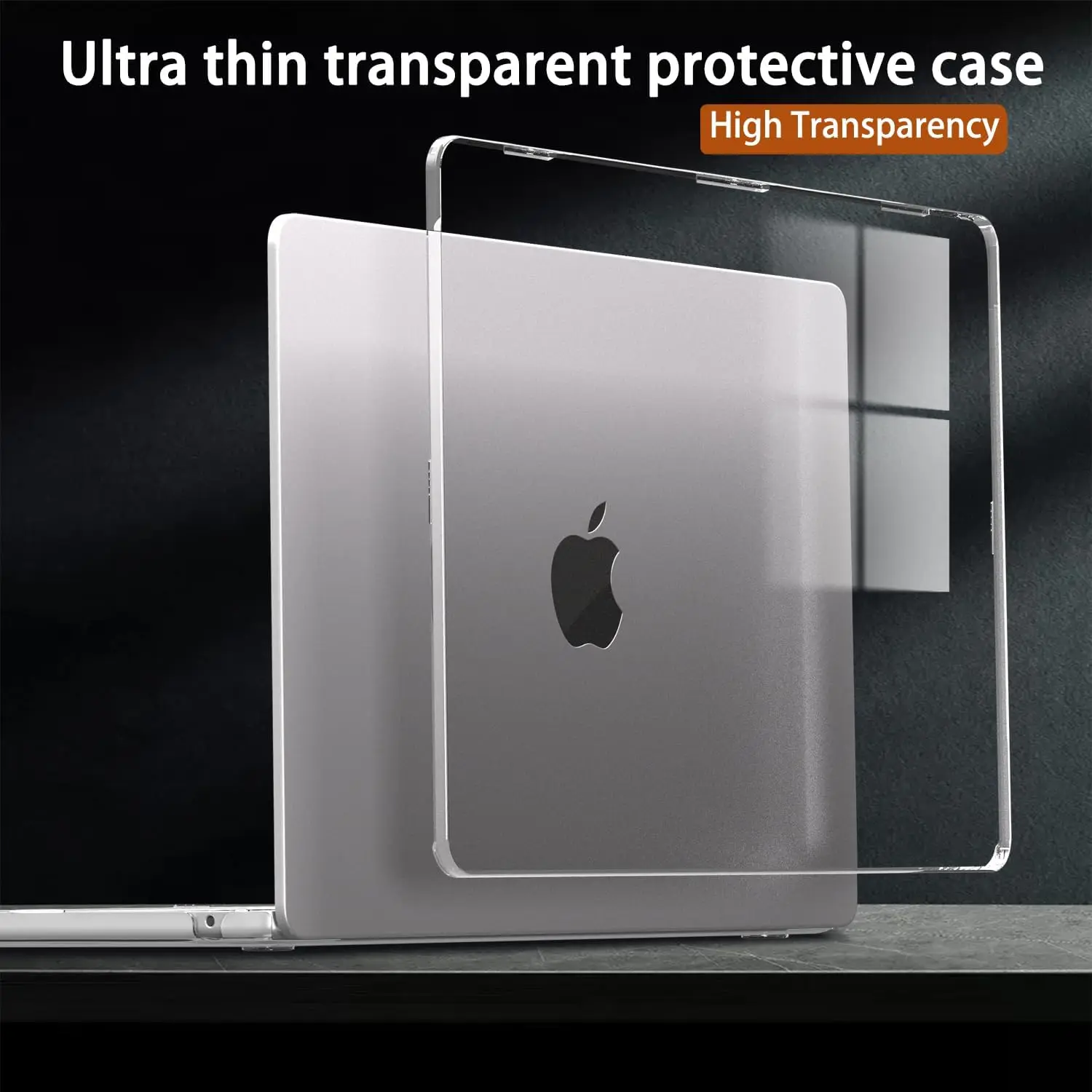 Ultra Thin Crystal Clear Hard Shell Case & Keyboard Cover