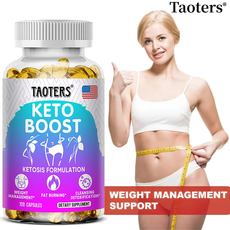 

Taoters KETO Boost – Garcinia Cambogia, Apple Cider Vinegar Dietary Supplement To Support Weight Management and Weight Loss