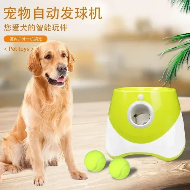 Se6c7d105efe64bc8af0277d21e4b874bQ.jpg Catapult For Dogs Ball Launcher Dog Toy Tennis Ball Launcher Jumping Ball Pitbull Toys Tennis Ball Machine Automatic Throw Pet