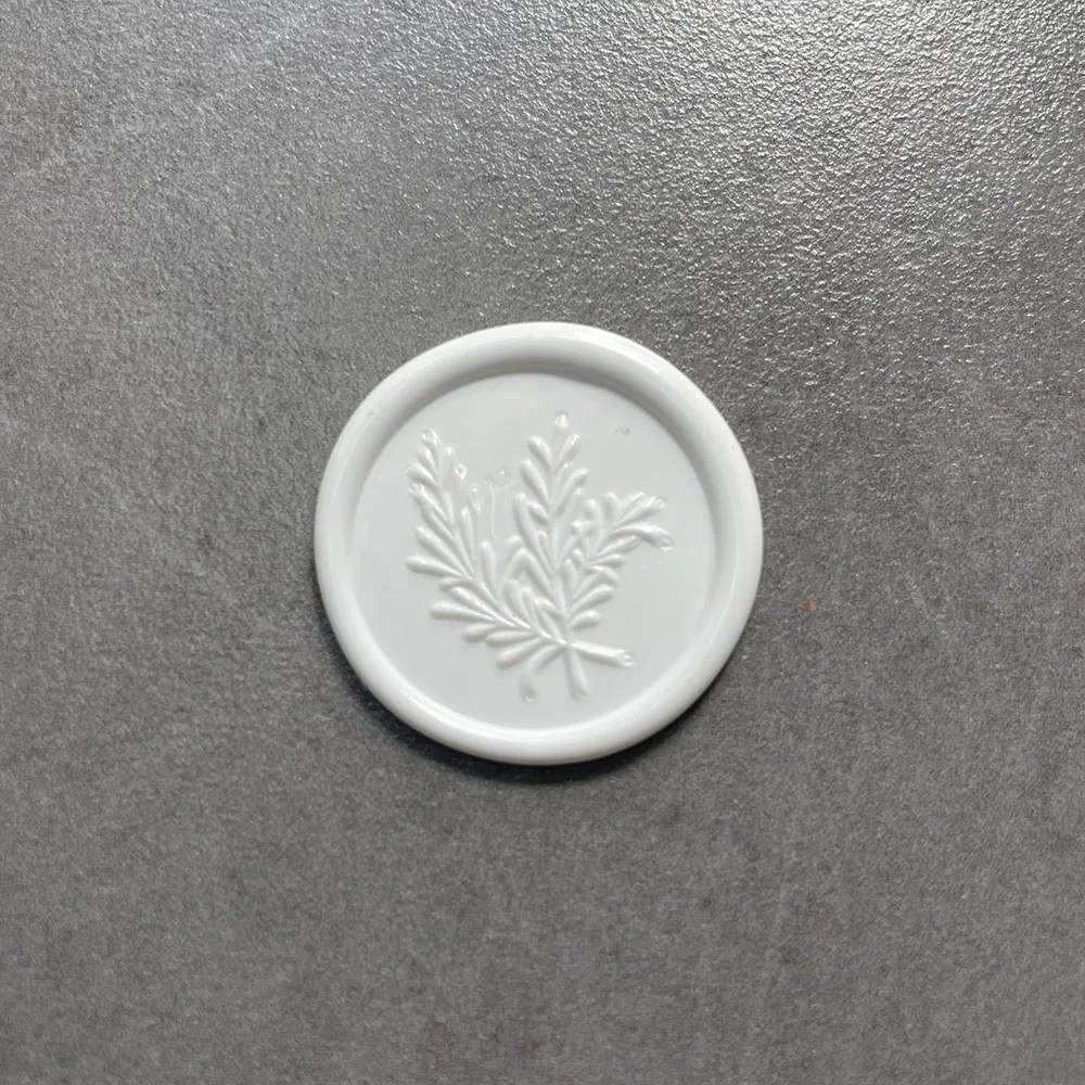 Finished wax seals self-adhesive flower patterns for invitation cards envelope and gifts wax seal stickers
