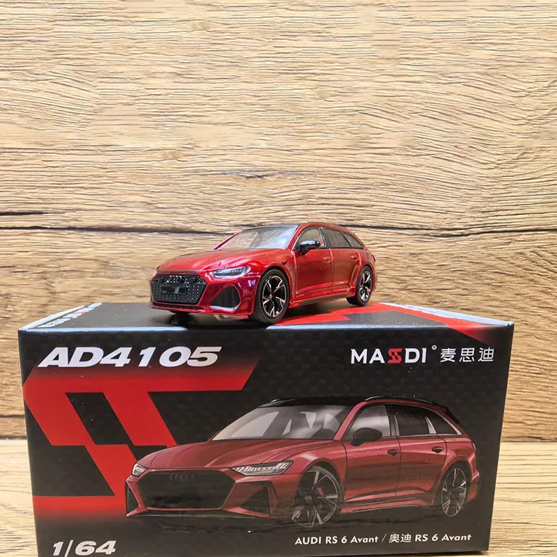 MASSDI 1/64 RS6 Avant alloy car model Collectibles static finished