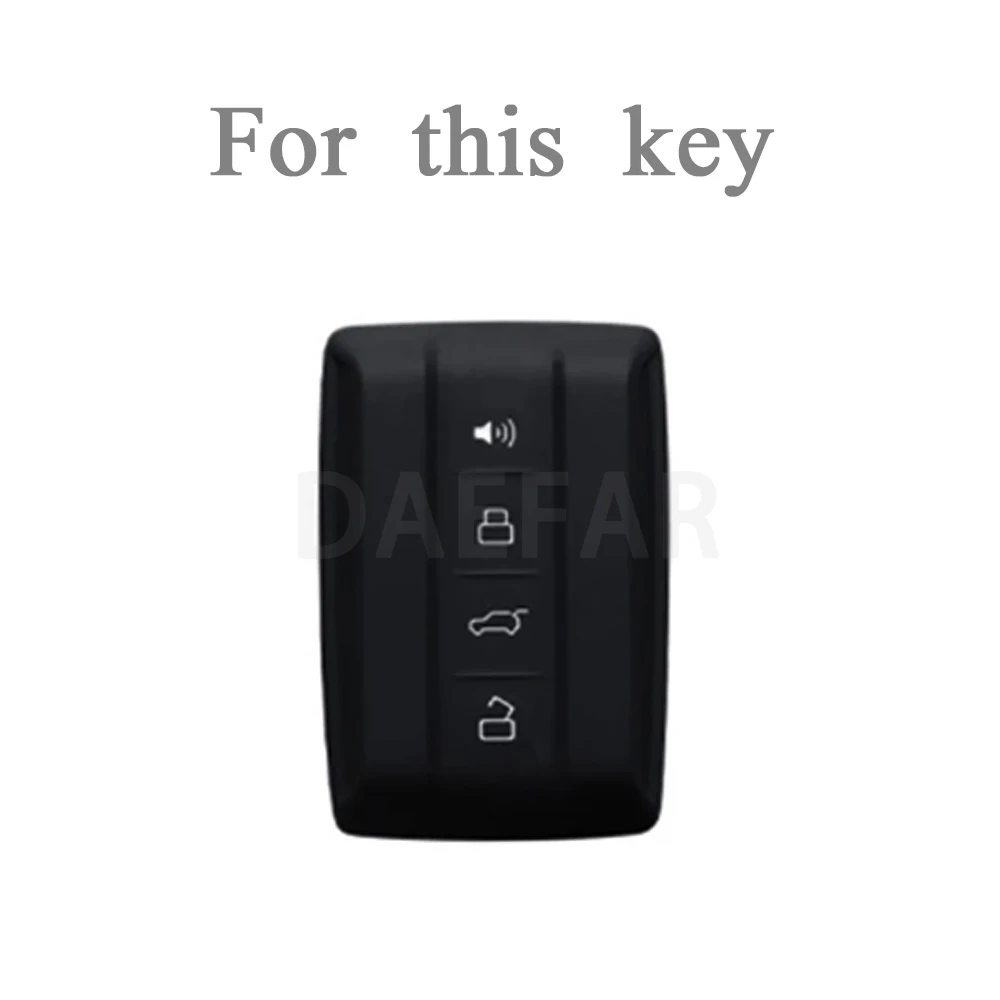 Premium TPU Car Key Case - Stylish Remote Cover with Keychain Holder Accessories