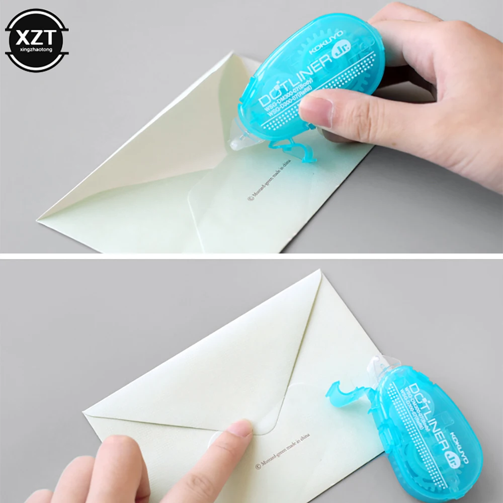 Dispensing Dot-shaped Double-sided Large-capacity Students Hand-Made Double-sided Adhesive Stationery Correction Tape Point Glue