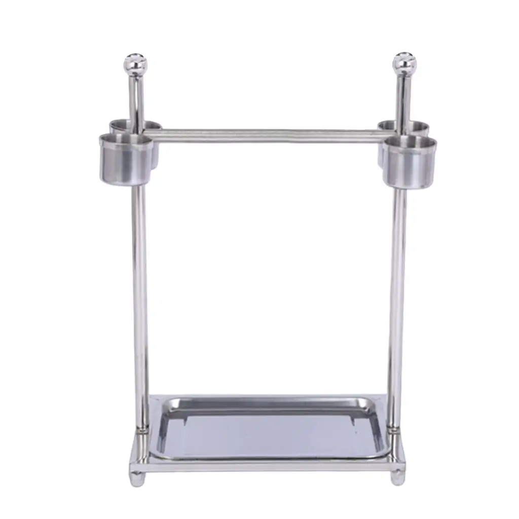 Bird Parrot Stainless Steel Stand Climbing Playing Cage Perch Toy