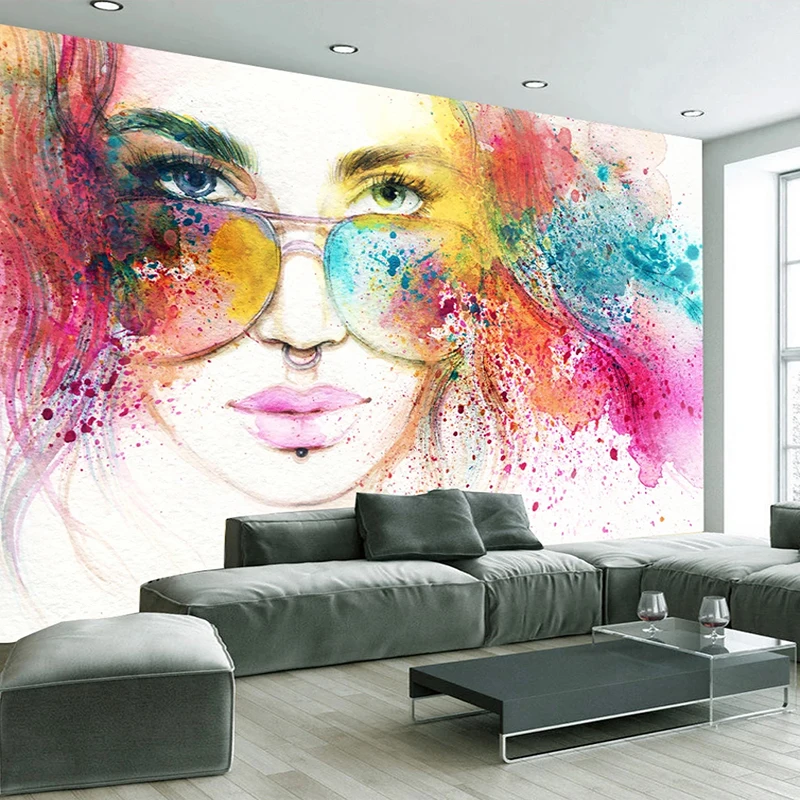 personalizada moda decoracao para quarto sala estar mural parede 3d 02