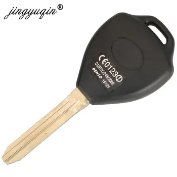 Keyforkess 314.3MHz 4D67 Chip telecomando chiave auto per Toyota Alphard 2005 2006 2007 2008 2009 4 pulsanti chiavi Fob 44010 - Jingyuqin 314 3MHz 4D67 Chip telecomando chiave auto per Toyota Alphard 2005 2006 2007 2008