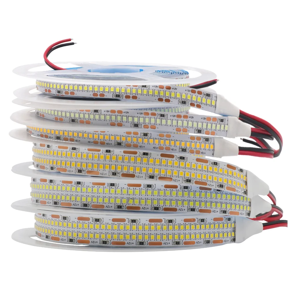 

12V LED Strip Lights Waterproof SMD2025 312/624LEDs/m Flexible Ribbon Tape 12V 5M LED Lights White/Warm White/Natural White/Blue