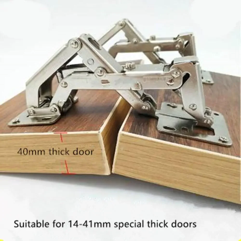 1 ชิ้นมุมขนาดใหญ่บานพับขนาดใหญ่ 170 องศาบานพับรูปร่างฟรีเปิดบานพับประตูหนา 1