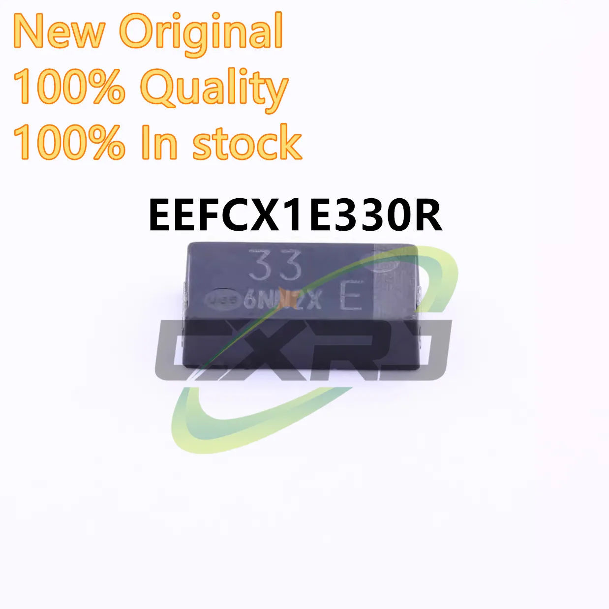 Condensador de aluminio de polímero EEFCX1E330R, más o menos, 100% a 40 m Ω, 25 v, incluido 33uF, 20% x 7,30, D7343, 4,30 nuevo, 5-20 piezas