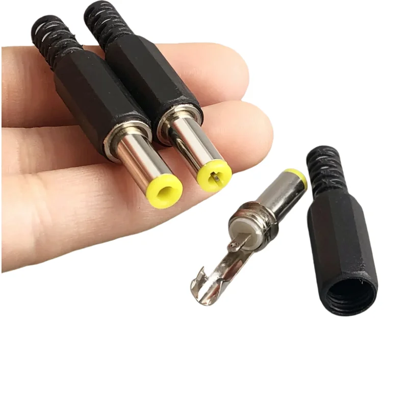 20PCS DC 전원 남성 플러그 5.5*2.1*14MM 어댑터 커넥터 플러그 용접 DC 헤드 고품질