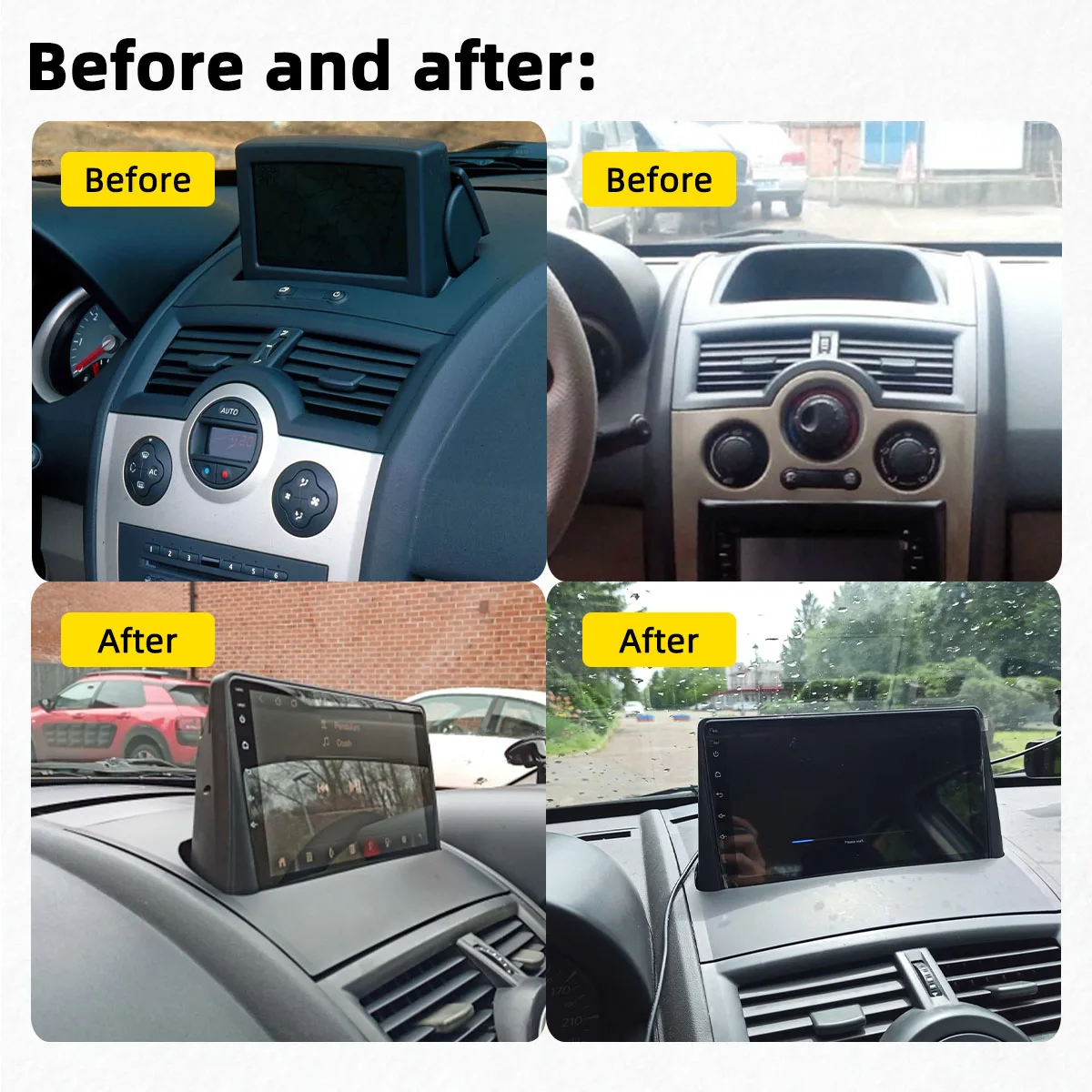 Radio pantalla Android para Renault Scenic 