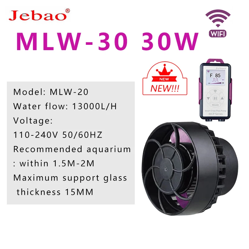 aquarium accessories Jebao Marine Coral Reef Aquarium Fish Tank SW-2 SW-4 SW-8 SW-15 MLW-5 10 20 30 ALW-5 10 20 Jecod Fish Tank Wave Maker Water Pump custom fish tank decorations Aquariums & Tanks