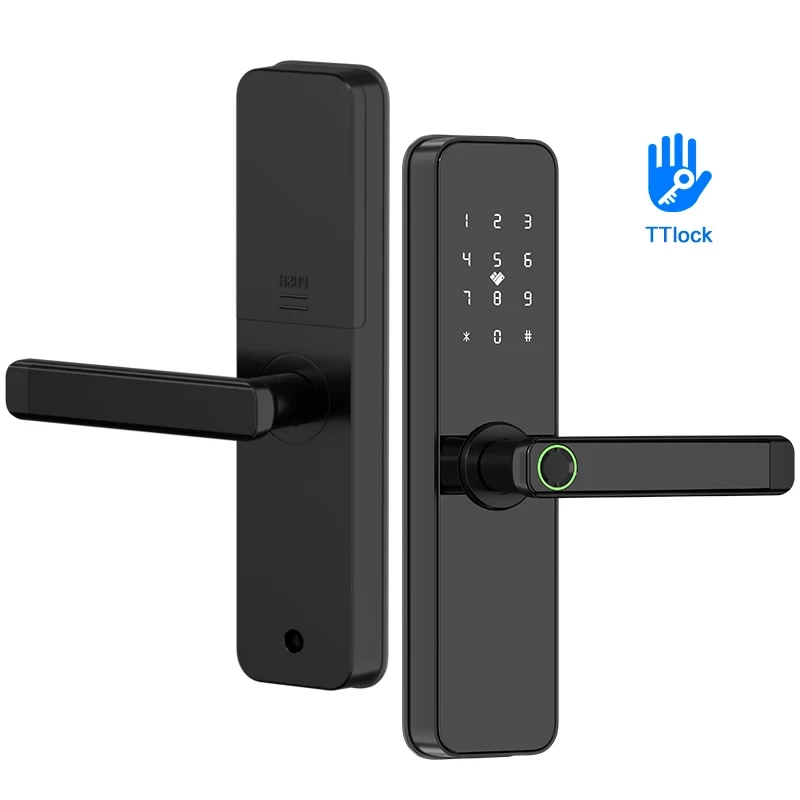 

Cerradura Inteligente Biometric Smart Lock Keyless TTlock Bluetooth Electronic Smart Door Lock for Apartments