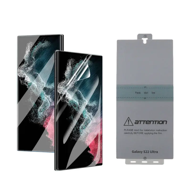 

2022 Newest 3d Curved Nano Led Uv Lamp Curing Uv Screen Protector Mobile Phone Film For Huawei Xiaomi Samsung