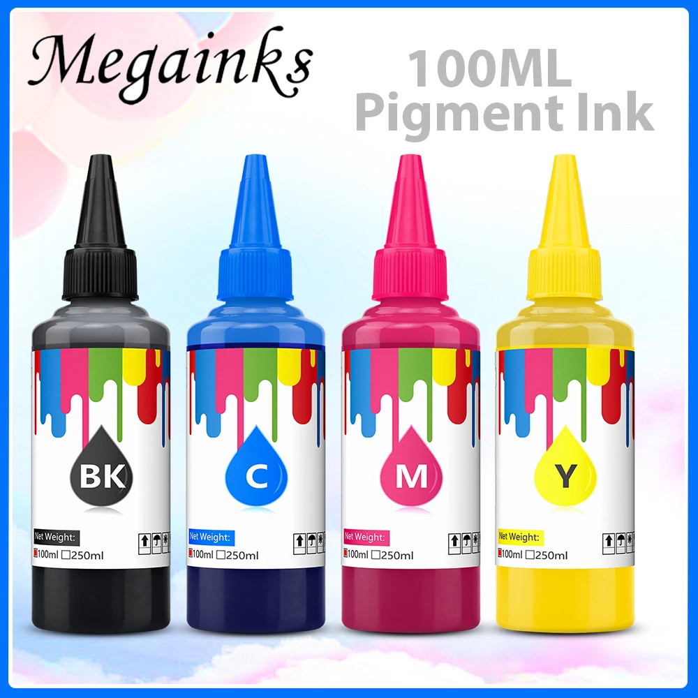 Recharge d'encre pigmentée universelle 100ml, pour imprimante HP OfficeJet  Pro 7740 8710 8715 8720 8730 8740 8210 8216 8725 8728 952 953 954 95