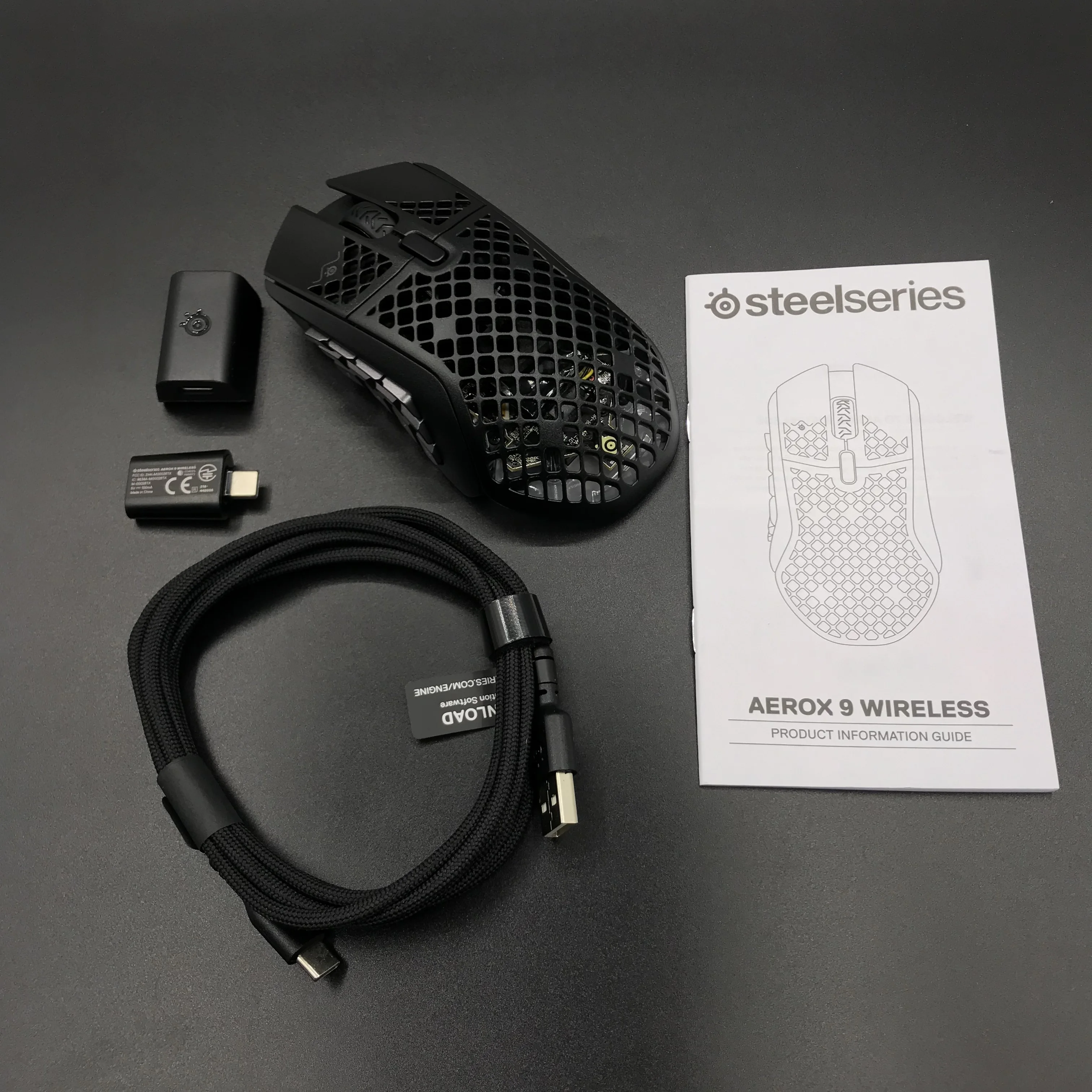 SteelSeries Aerox 9 אולטרה קל אלחוטי משחקי עכבר 18000 מדד המחירים לצרכן TrueMove אוויר אופטי חיישן 18 לתכנות כפתורים