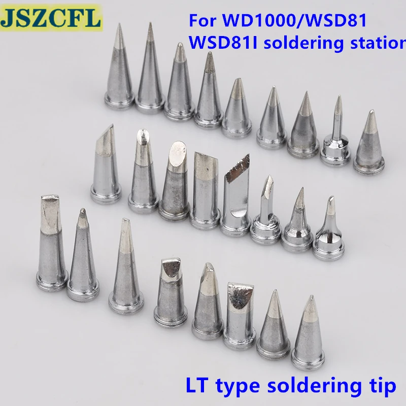 4/8Pcs Lt Punte Per Saldatore Strumenti Di Saldatura Punta Di Saldatura Per Weller Wd1000/Wsd81/Wsd81I Stazione Di Saldatura Riscaldamento Rapido
