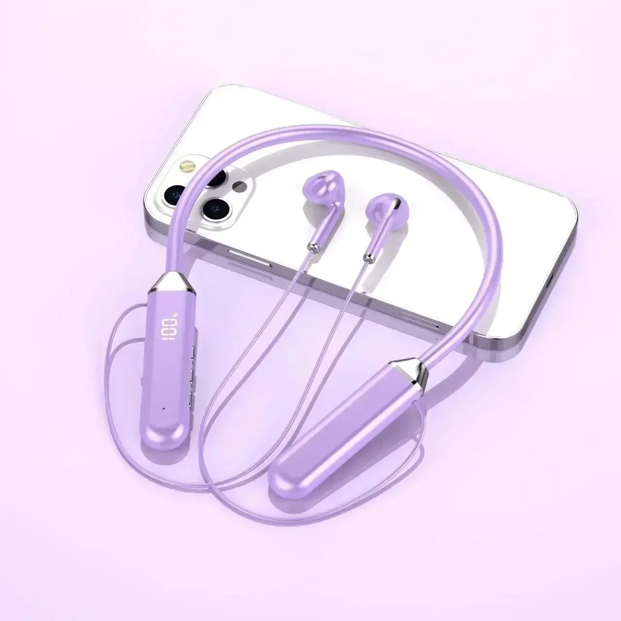 Wireless Bluetooth Headphones With Noise Reduction & Long Battery_voghion.com