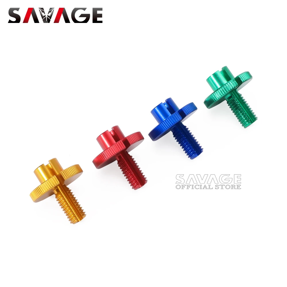 Motorcycle Clutch Cable Wire Adjuster Screw For KAWASAKI Z750 Z1000 Z1000SX VERSYS 1000 NINJA ZX6R ZX9R ZX10R ZX12R ZZR400 Motorcycle M10 motorcycle clutch cable