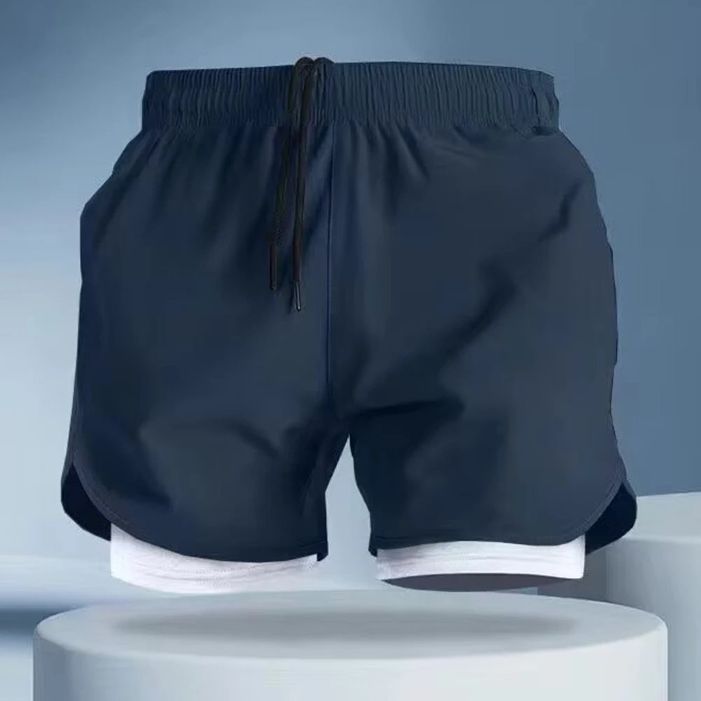 Breathable 2 In 1 Sportwear XL Breathable Running Shorts For Casual Use Polyester Spandex Fabric Regular Length 4 Se6c98a9504154484a1fe5ab36853a71c1