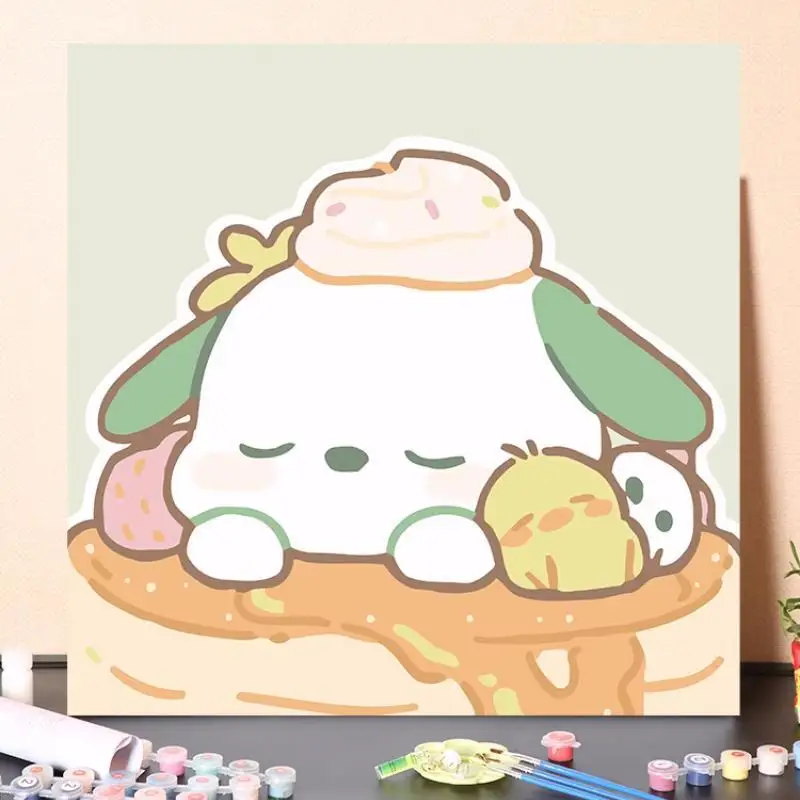 

Цифровая картина маслом для детей Простая цифровая картина маслом «сделай сам»