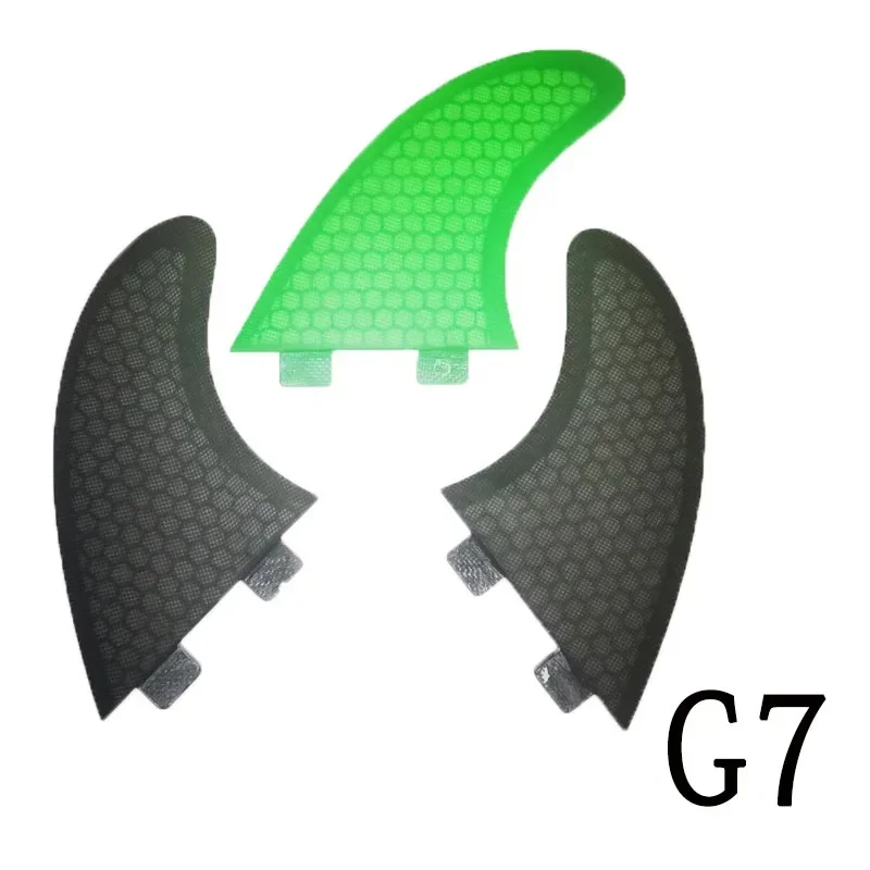 新しいサーフボードフィン 3 個セット BiLong FCS ボックス G7 サイズ