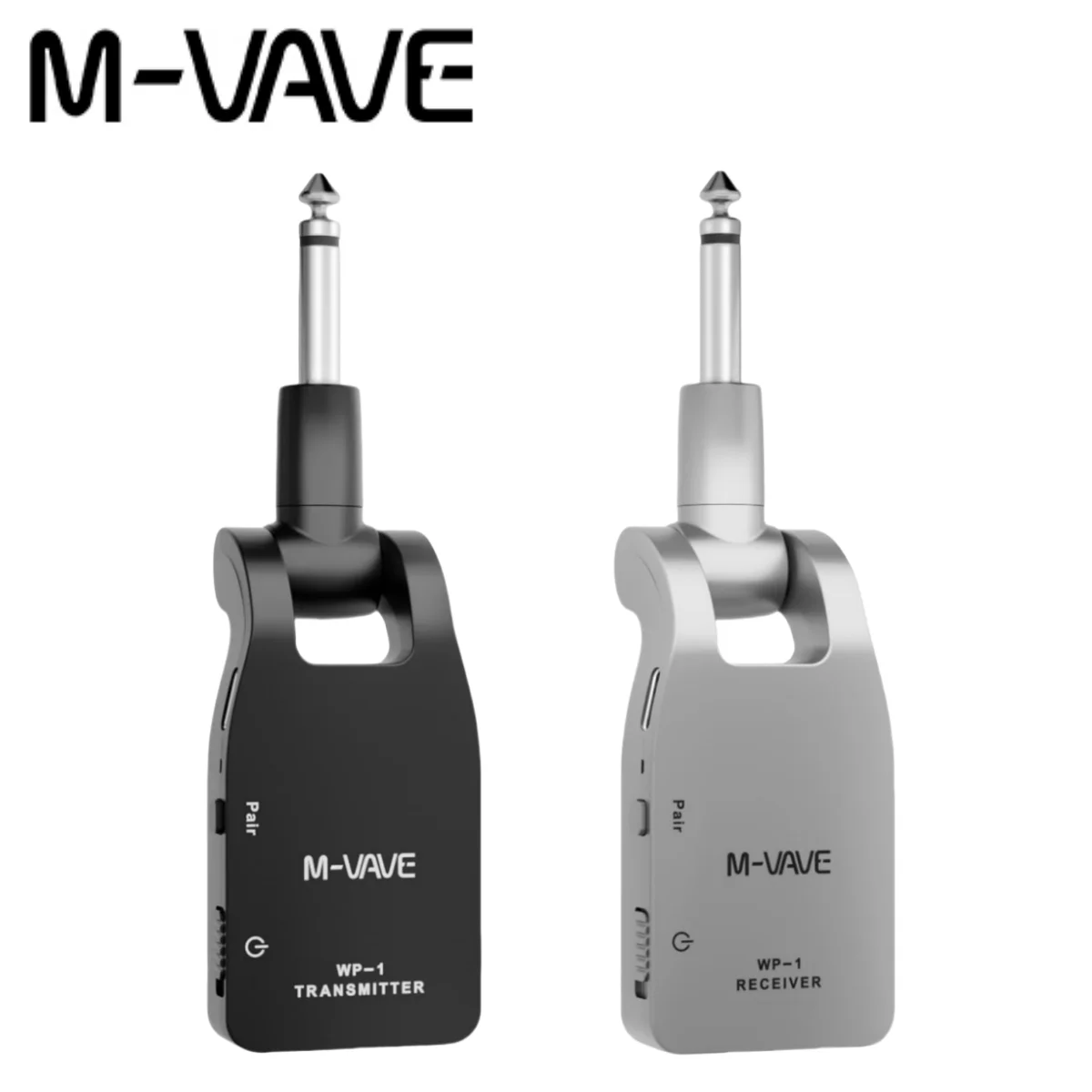 M-VAVE WP-1 2.4G Wireless Guitar System Transmitter/Receiver Ultra-Low Latency w/4 Channels 30M Transmission Range 280&deg;Rotatable