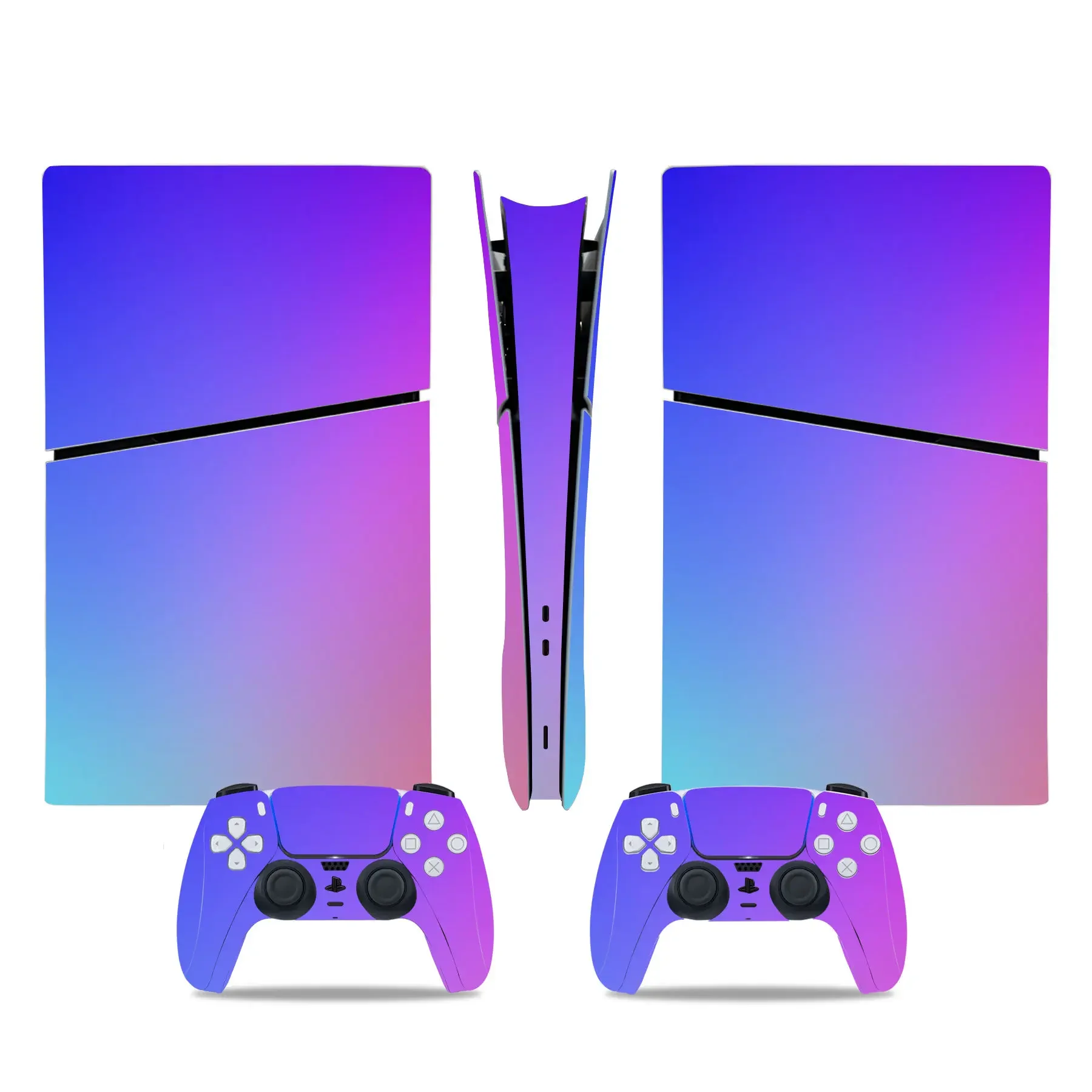Design Colorato Nuovo Ps5 Slim Digital Skin Sticker Protector Decalcomania Cover Per Controller Console Ps5 Slim Digital Sticker Vinyl