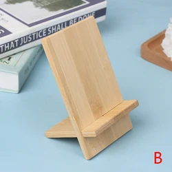 Wooden Phone and Tablet Charging Stand with Cable Management (B)