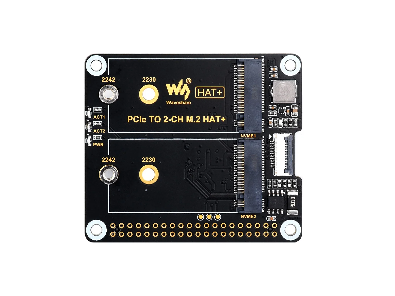 PCIe-Raspberry Pi 5 ?o ?, 2230/2242 ? NVMe ?Uҡu ?a?O?a u??, Raspberry Pi 5 M.2 HAT?oA ?o?, 2  M.2