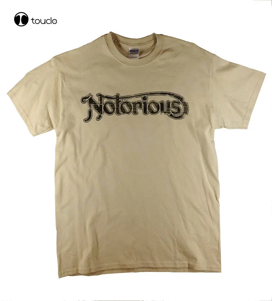 Notorious Cafe Racer Chopper Bobber Moto Retro Natural T-Shirt Tee Shirt Fashion Funny New Xs-5Xl Halloween Christmas Gift
